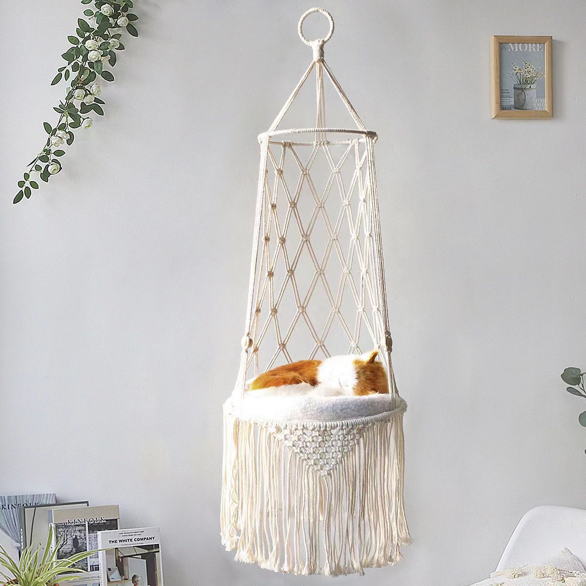 Cat Window Perch - جثم نافذة القطط الشتوية، أرجوحة قطط