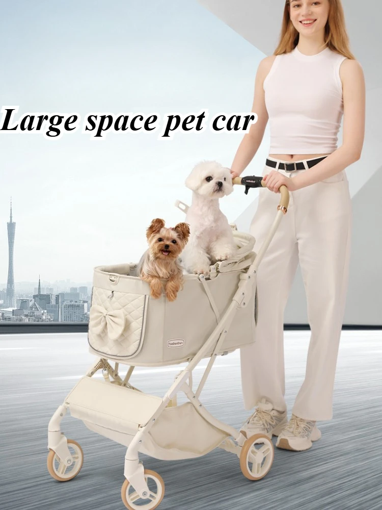 Pet Supplies Delivery - عربة أطفال للجرو في الهواء الطلق،