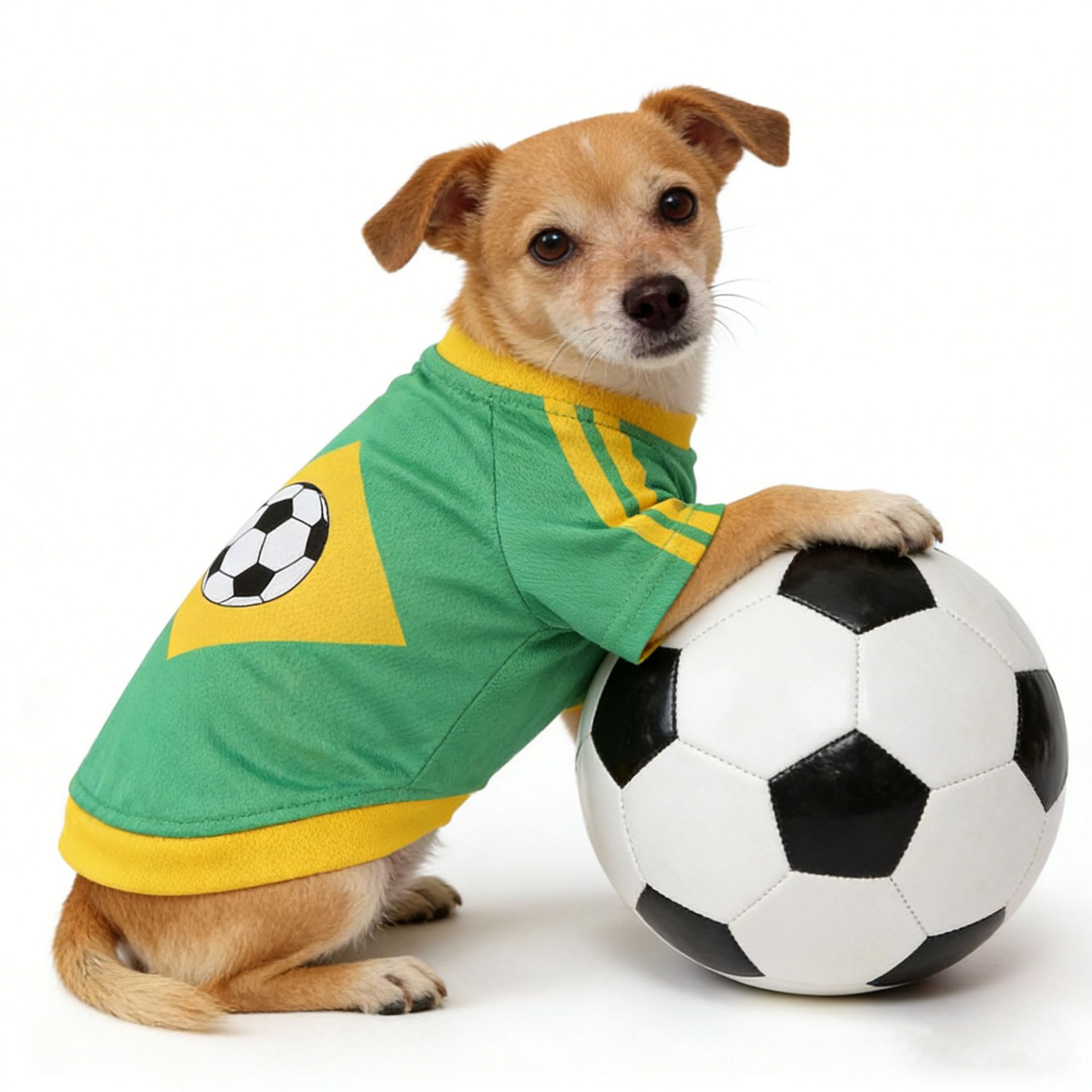 ملابس للكلاب بنمط كرة القدم، ق - مراجعة Pet Supplies Jersey وسعره