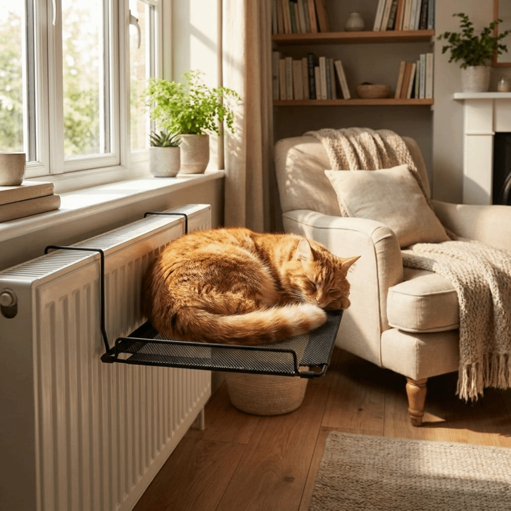 سرير قطط للنافذة من الشبك المس - مراجعة Cat Window Perch وسعره